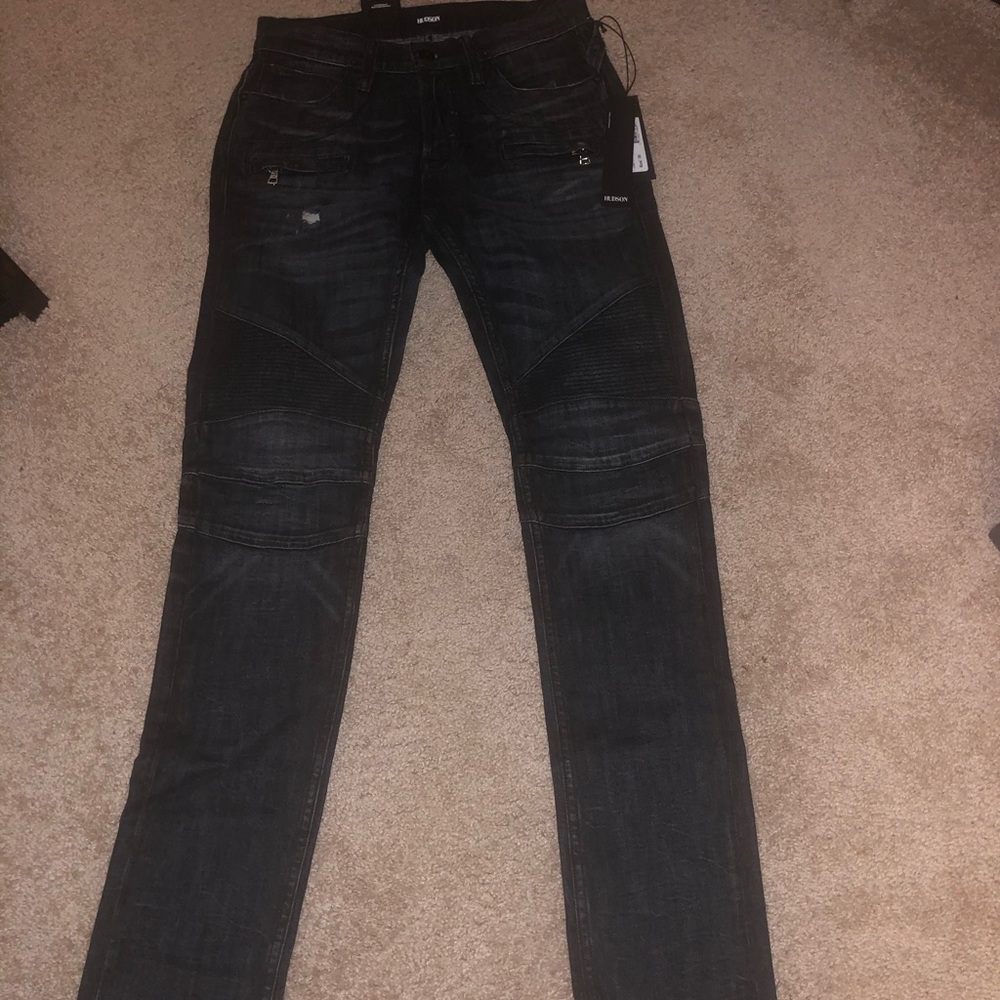 Hudson Blinder Skinny Biker Denim - Size 30